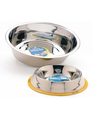 Spot Stainless Steel Mirror Finish Dog Bowl Silver, 1ea/2 qt