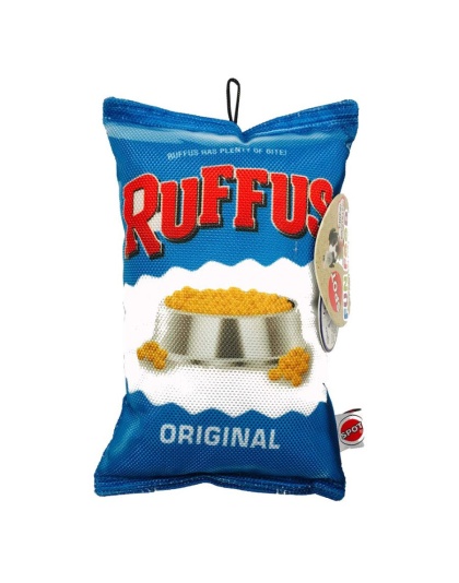 Spot Fun Food Dog Toy Ruffus Chips Multi-Color 1ea/8 in