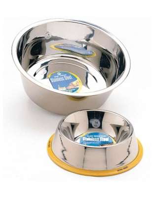 Spot Stainless Steel Mirror Finish Dog Bowl Silver, 1ea/3 qt