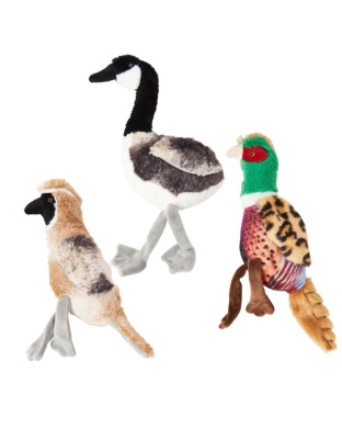 Spot Bird Calls Plush Dog Toy Assorted 1ea/12 in
