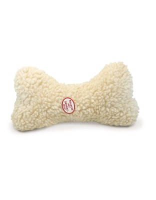 Spot Fleece Dog Toy Bone Natural 1ea/12 in