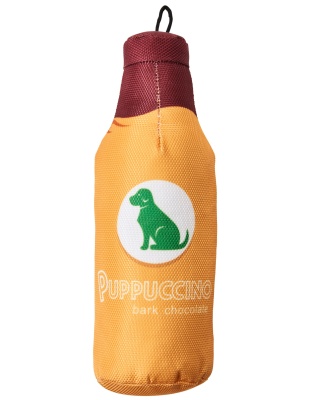 Spot Fun Drink Puppucino Dog Toy Orange, 1ea/9.5 in