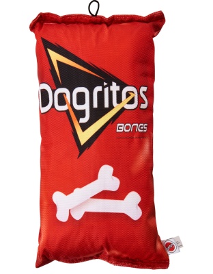 Spot Fun Food Dogritos Chips Dog Toy Red 1ea/14 in