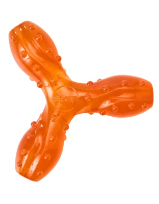 Spot Play Strong ScentSation Tripod Dog Toy Orange, 1ea/6 in