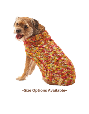 Fashion Pet Lookin' Good! Dog Multi-Crochet Sweater (Size Options)