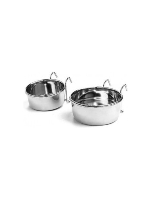 Spot Stainless Steel Coop Cup with Wire Hanger Silver, 1ea/10 oz