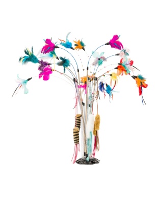 Spot Teaser Wand Display PVC 24 Pc Assorted
