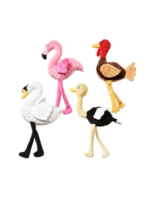 Earth Dog Toy Birds, Assorted, 1ea/18 in