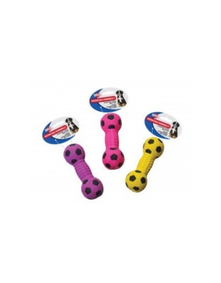 Spot 6â€ Stuffed Latex Soccer Ball Dumbbell Assorted