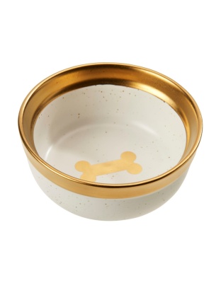 Ethical Pet 5" Malibu Dog Dish Gold