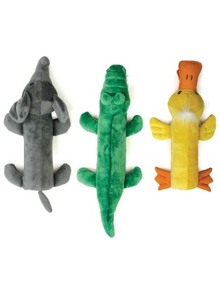 Spot Squeaker Bottle Critters Dog Toy Assorted 13 In