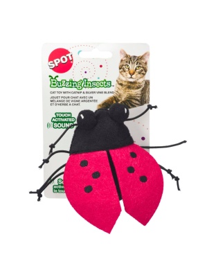 Spot Buzzing Insects Cat Toy Assorted, 1ea/5 in