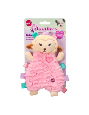 Spot Soothers Tabbie Lambie Dog Toy Assorted, 1ea/8 in
