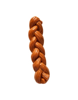 Bam-Bone Braid Stick Dog Toy Hickory, 1ea/5.75 in