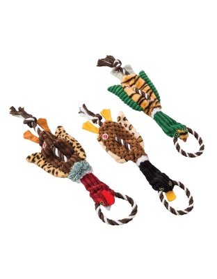 Skinneeez Tugs Dog Toy Ducks Assorted 1ea/23 in