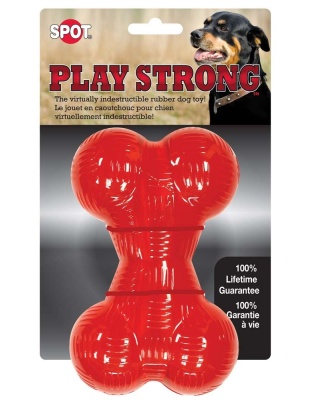 Spot Play Strong Bone Dog Toy 1ea/6.5 in, LG