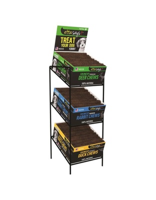 Etta Says! Metal Counter Display Rack - Free With 3 Boxes Of Chews