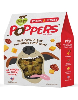 Etta Says! Snicky Snacks Dog Poppers Bacon Cheeze 10 oz.
