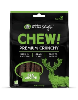 Etta Says! Premium Crunchy Elk Chew Dog Treats Elk 1ea/4.5 oz
