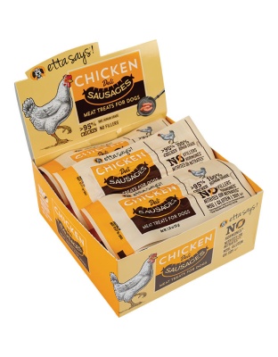 Etta Says! Sausage Link Dog Treats Chicken 12ea/1.25 oz