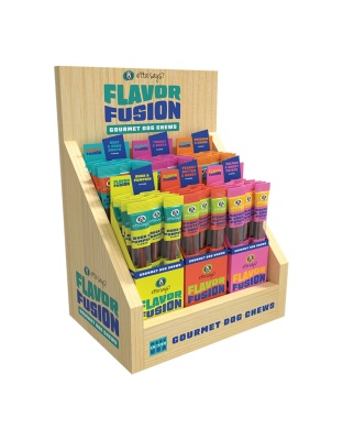 Etta Says Dog Flavor Fusion Chew Display (Case of 144)