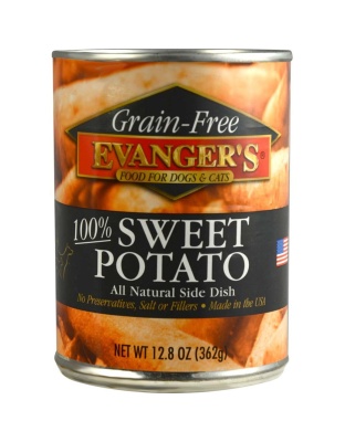 Evanger's Grain-Free Wet Dog & Cat Food Sweet Potato 12.8oz. (Case of 12)