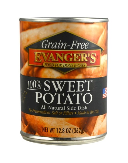 Evanger's Grain-Free Wet Dog & Cat Food Sweet Potato 12.8oz. (Case of 12)