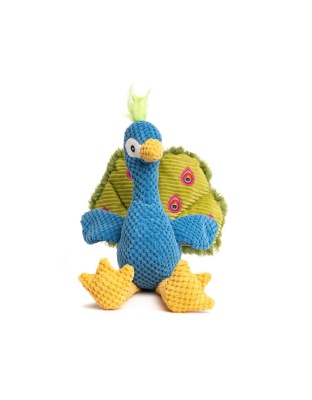 Fabdog Dog Floppy Peacock Small