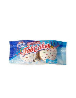 Fabdog Cupcake Birthday 2Ct 3Pk