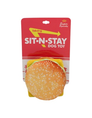 Fabdog Sit N Stay Cheeseburger