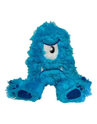 Fabdog Dog Fluffy Monster Blue Small