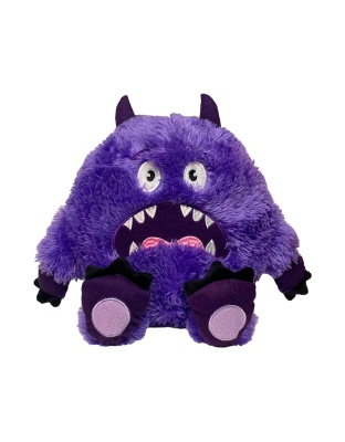 Fabdog Dog Fluffy Monster Purple Medium