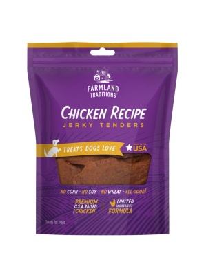 Farmland Traditions Simple Snacks Chicken Jerky Tenders Dog Treats 1ea/16oz.