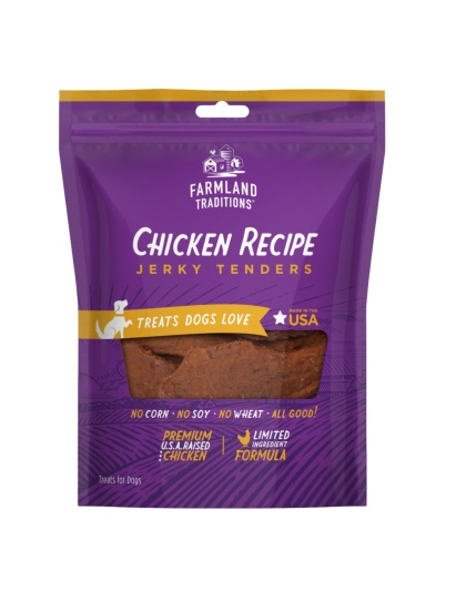 Farmland Traditions Simple Snacks Chicken Jerky Tenders Dog Treats 1ea/16oz.
