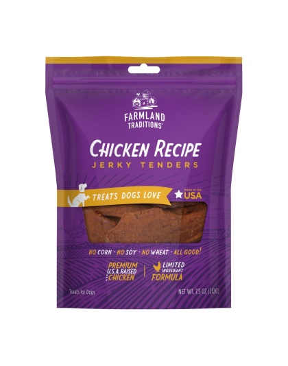 Farmland Traditions Simple Snacks Chicken Jerky Tenders Dog Treats 1ea/7.5oz.