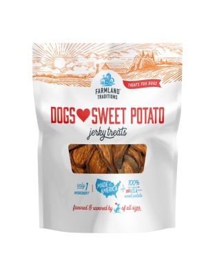 Farmland Traditions Dogs Love Sweet Potato Dog Treats 1ea/16oz.