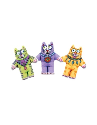 FAT CAT Classic Kitten Little Catnip Toy Assorted 1ea/One Size