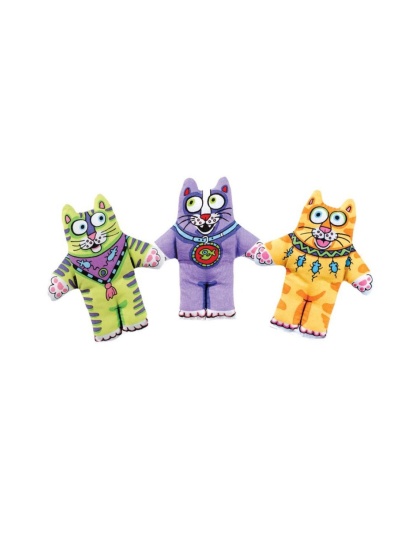 FAT CAT Classic Kitten Little Catnip Toy Assorted 1ea/One Size