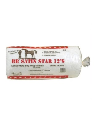 Bb Satin Star Standard Leg Wrap Bulk 36 X 36 in.