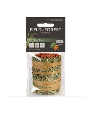 Field + Forest Mini Hay Bales Carrot 3.5oz.