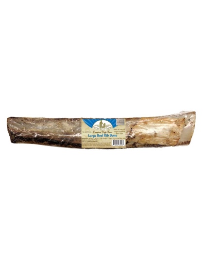 Fieldcrest Farms Beef Rib Bone Dog Chew 25ea/LG, 25 ct