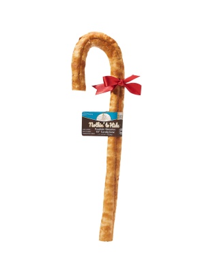 Fieldcrest Farms Nothin To Hide Candy Cane Dog Treats Beef 1ea/18 in