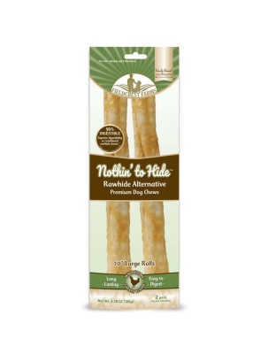Fieldcrest Farms Nothin' To Hide Roll Dog Treat Chicken 1ea/10 in, LG, 2 pk