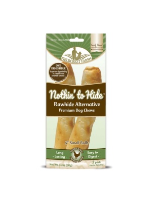 Fieldcrest Farms Nothin' To Hide Roll Dog Treat Chicken 1ea/5 in, SM, 2 pk