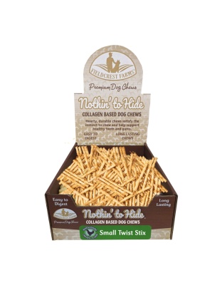 Fieldcrest Farms Nothin' To Hide Twist Stix Dog Treat Chicken, 1ea/100Ct Box
