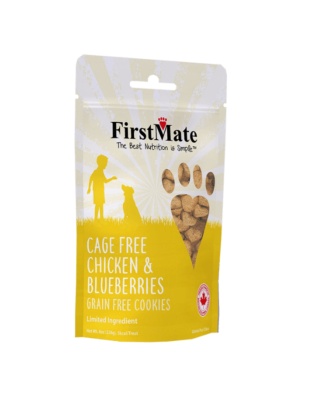 Firstmate Dog Limited Ingredient Grain Free Chicken Blueberry Treat 10Lb. Bulk