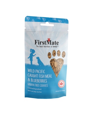 Firstmate Dog Limited Ingredient Grain Free Fish & Blueberry Treat 8oz.