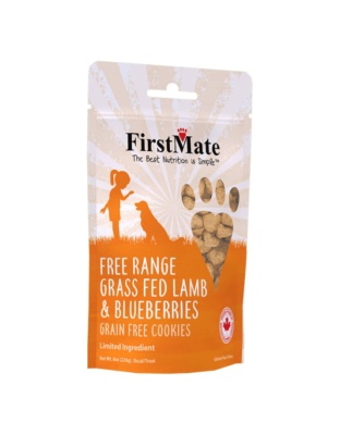 Firstmate Dog Limited Ingredient Grain Free Lamb Blueberry Treat 10Lb. Bulk