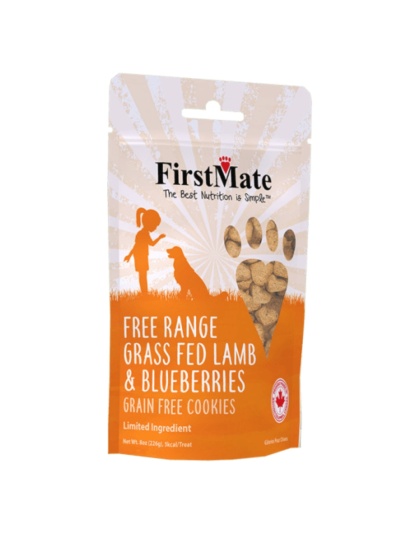 Firstmate Dog Limited Ingredient Grain Free Lamb Blueberry Treat 10Lb. Bulk