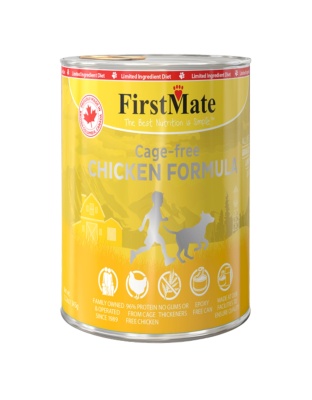Firstmate Dog Limited Ingredient Grain Free Chicken 12.2oz. (Case of 12)